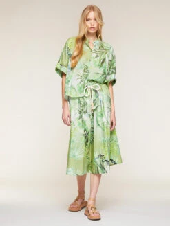 Camicia Over Fantasia Foliage