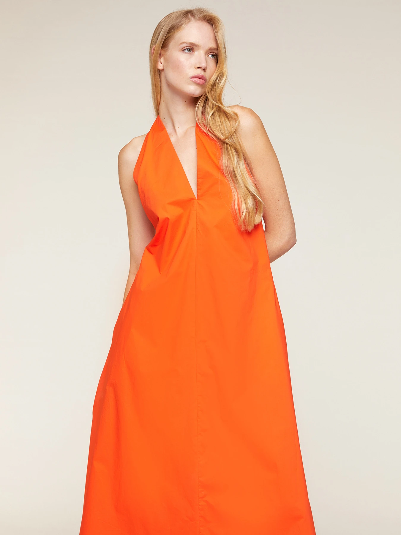 Vestito Estivo Lungo In Popeline - immagine 3