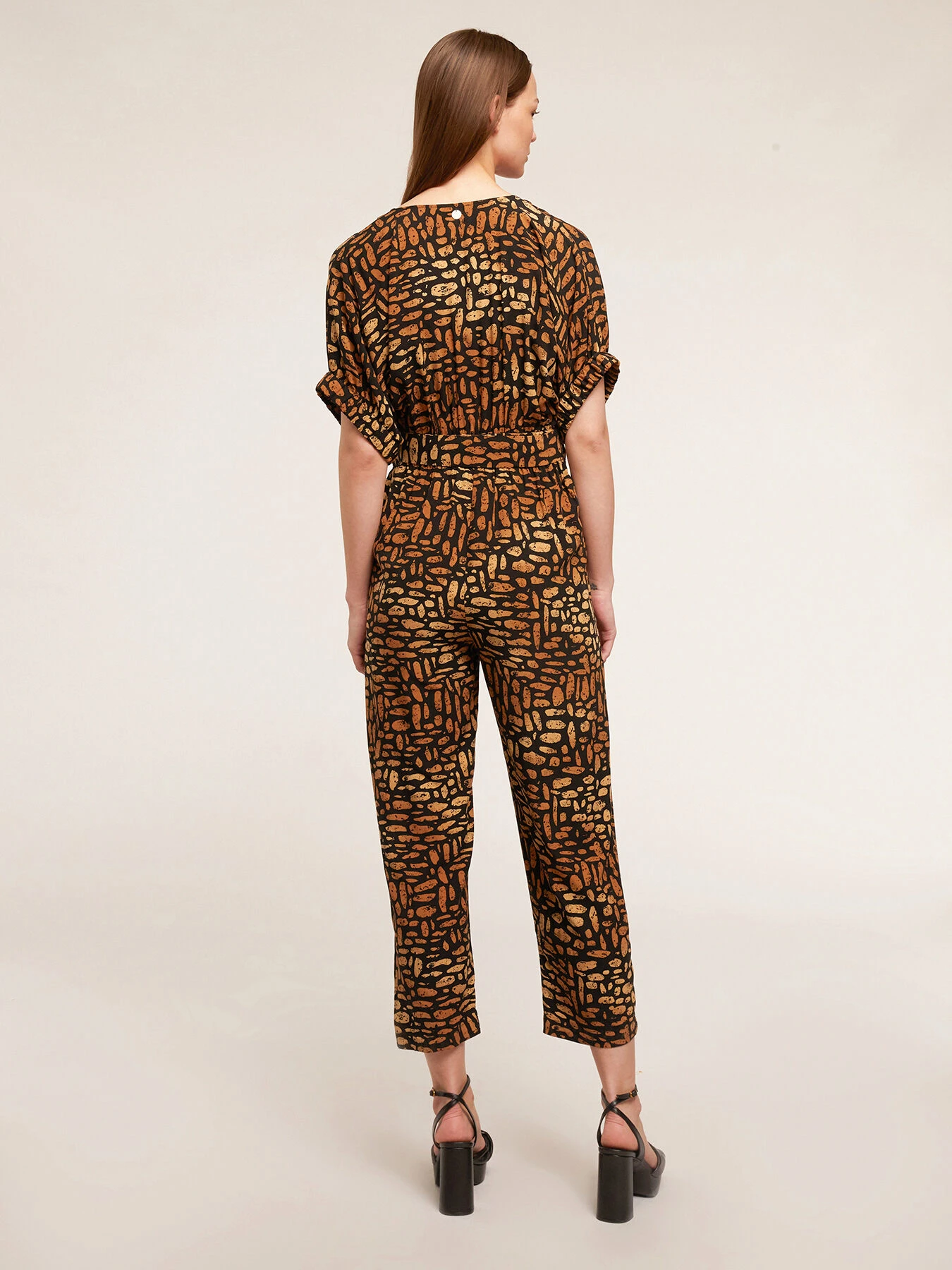 Tuta Lunga In Viscosa Fantasia Etnica - immagine 2