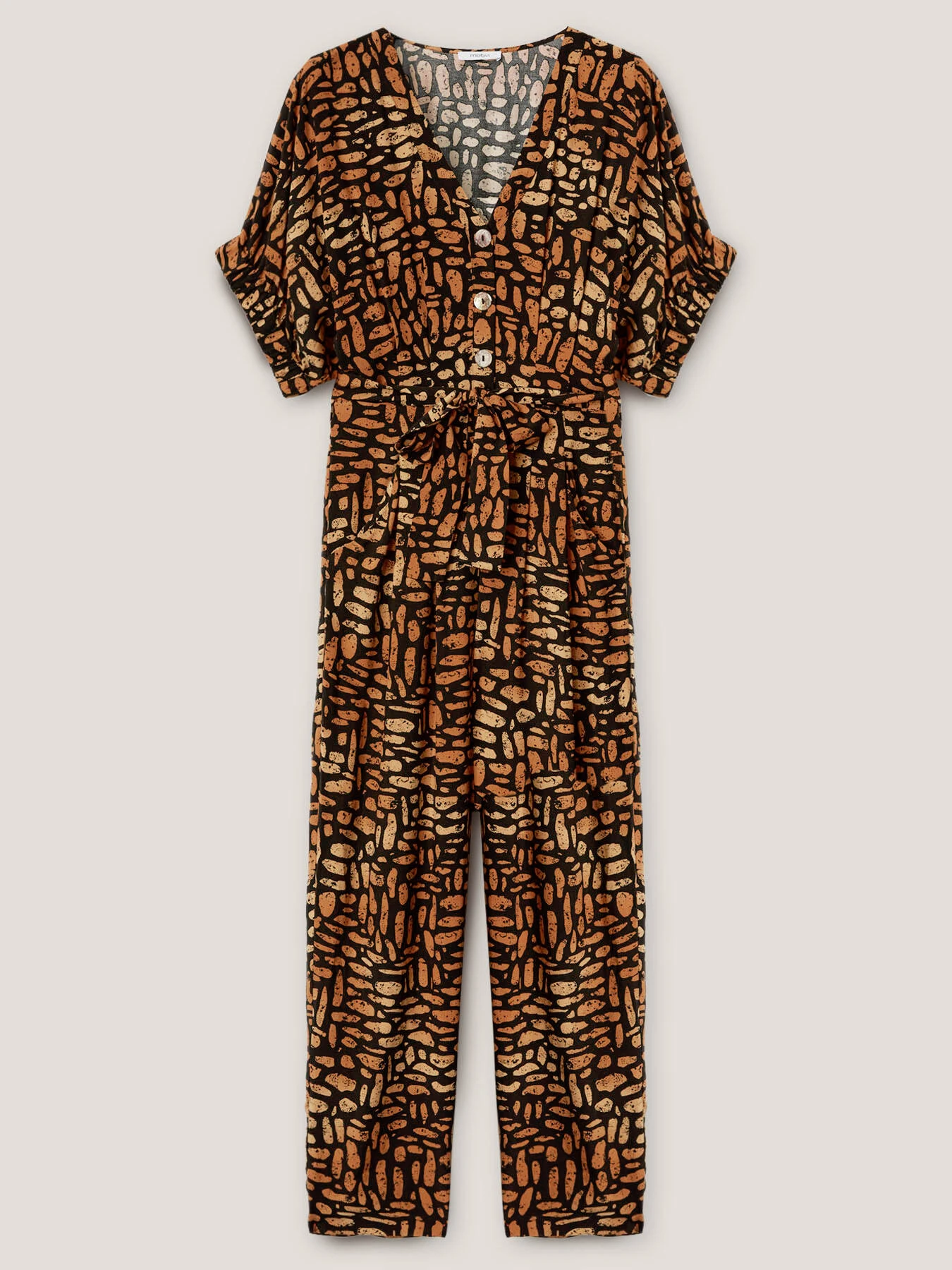 Tuta Lunga In Viscosa Fantasia Etnica - immagine 4