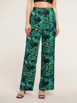 Pantaloni Palazzo Fantasia Jungle