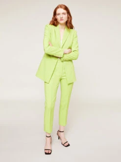 Pantaloni Gamba Regular Tinta Unita