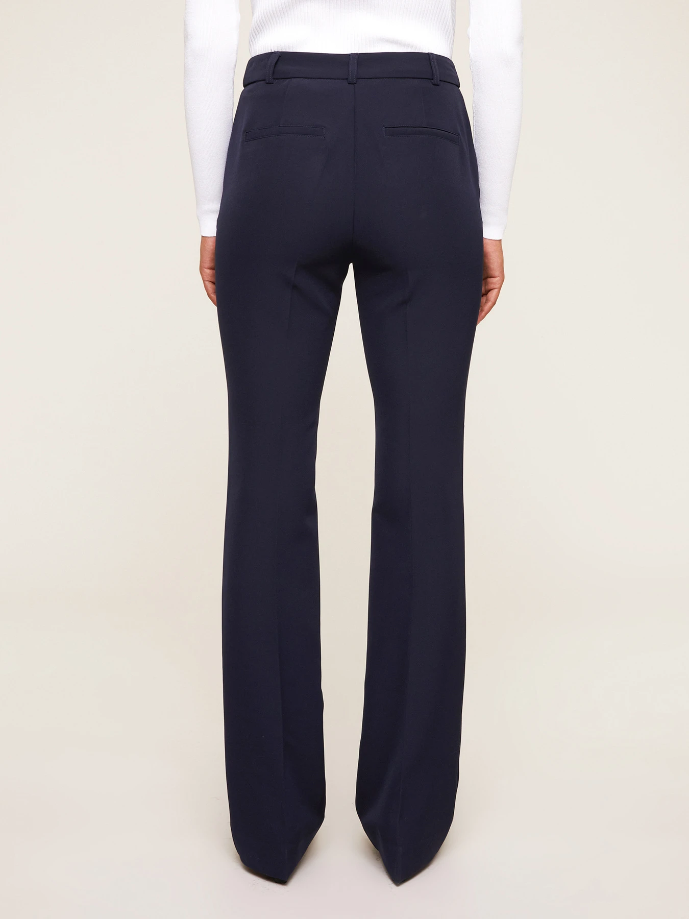 Pantaloni Flare In Tessuto Tecnico - immagine 3