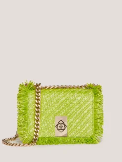 Mini City Bag In Rafia